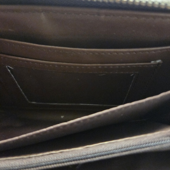 Source Unknown Brown and Black Wristlet Wallet - Picture 4 of 4